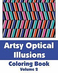 bokomslag Artsy Optical Illusions Coloring Book
