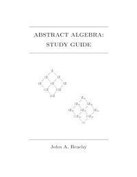bokomslag Abstract Algebra: Study Guide