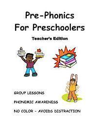 bokomslag Pre-Phonics For Preschoolers, Teacher's Edition: Phonemic (Sound) Awareness