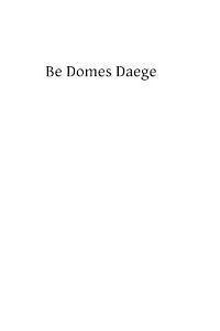 Be Domes Daege: De Die Judicii 1