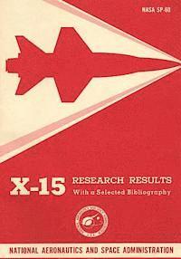 X-15 Research Results: With a Selected Bibliography 1