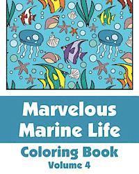 bokomslag Marvelous Marine Life Coloring Book