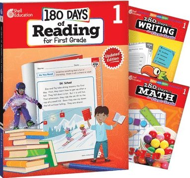 Jodene Lynn Smith, Suzanne I. Barchers, Suzanne Barchers, Multiple Authors, Jodene Smith - 180 Days™: Reading, Writing and Math for Grade 1: 3-Book Set, Häftad