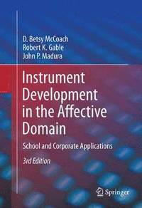 bokomslag Instrument Development in the Affective Domain