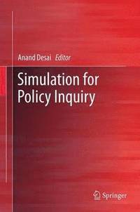 bokomslag Simulation for Policy Inquiry