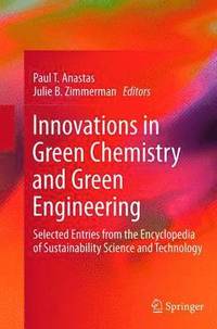 bokomslag Innovations in Green Chemistry and Green Engineering