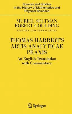 bokomslag Thomas Harriot's Artis Analyticae Praxis
