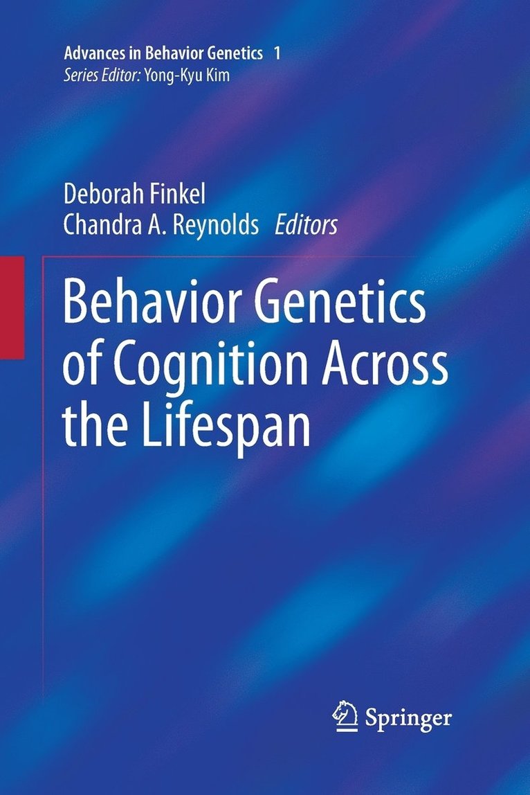 Behavior Genetics of Cognition Across the Lifespan