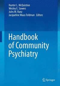 bokomslag Handbook of Community Psychiatry