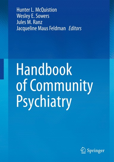 bokomslag Handbook of Community Psychiatry