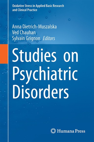 bokomslag Studies on Psychiatric Disorders