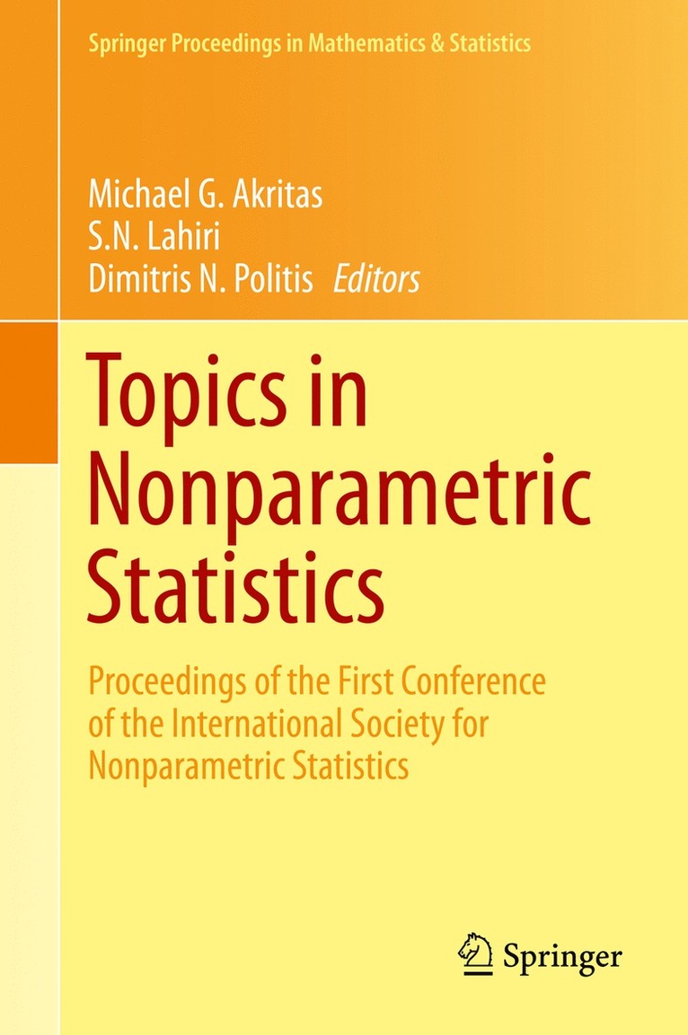 Topics in Nonparametric Statistics 1