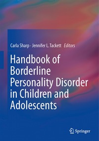 bokomslag Handbook of Borderline Personality Disorder in Children and Adolescents