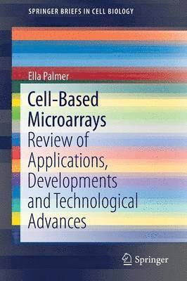 Ella Palmer - Cell-Based Microarrays, Häftad