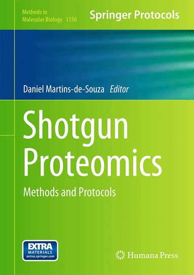 Daniel Martins-de-Souza, Daniel Martins-de-Souza - Shotgun Proteomics, Inbunden