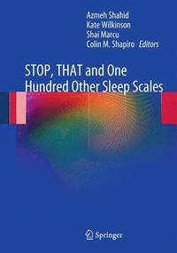 bokomslag STOP, THAT and One Hundred Other Sleep Scales