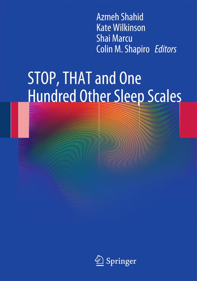 STOP, THAT and One Hundred Other Sleep Scales