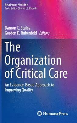 bokomslag Organization of Critical Care