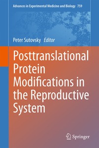 bokomslag Posttranslational Protein Modifications in the Reproductive System