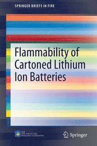 bokomslag Flammability of Cartoned Lithium Ion Batteries