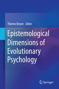 bokomslag Epistemological Dimensions of Evolutionary Psychology