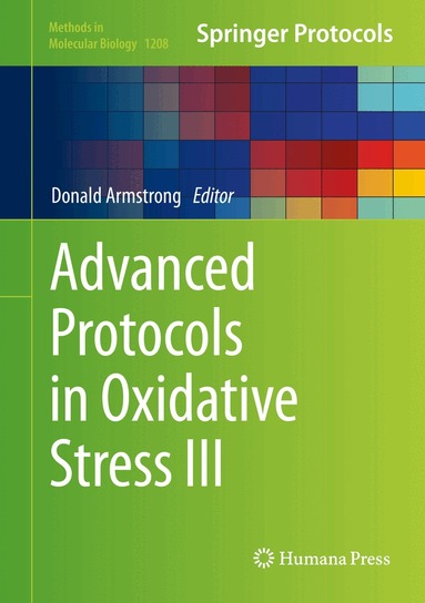 Donald Armstrong - Advanced Protocols in Oxidative Stress III, Inbunden