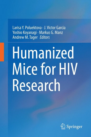 bokomslag Humanized Mice for HIV Research
