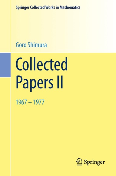Goro Shimura - Collected Papers II, Häftad