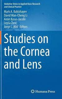 bokomslag Studies on the Cornea and Lens