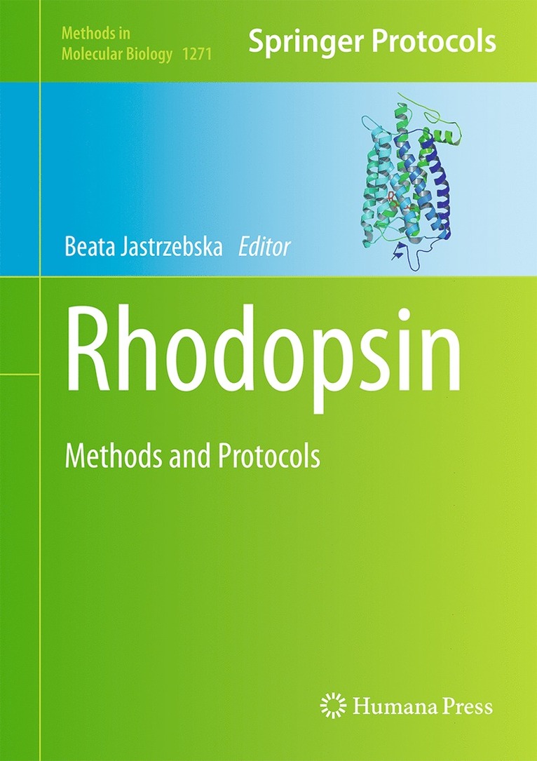 Beata Jastrzebska - Rhodopsin, Inbunden