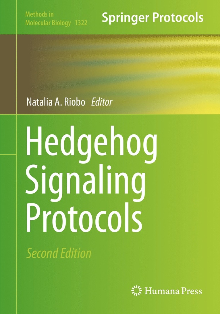 Natalia A. Riobo - Hedgehog Signaling Protocols, Inbunden