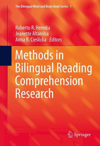 bokomslag Methods in Bilingual Reading Comprehension Research