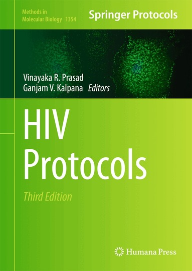 Vinayaka R. Prasad, Ganjam V. Kalpana - HIV Protocols, Inbunden