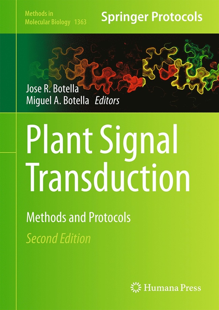 Jose R. Botella, Miguel A. Botella - Plant Signal Transduction, Inbunden