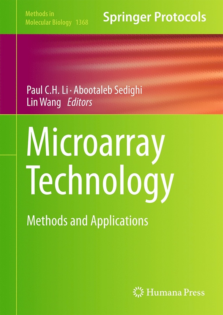 Paul C.H. Li, Abootaleb Sedighi, Lin Wang, Paul C. H. Li - Microarray Technology, Inbunden