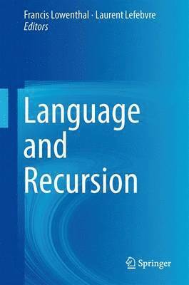 bokomslag Language and Recursion
