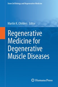 bokomslag Regenerative Medicine for Degenerative Muscle Diseases