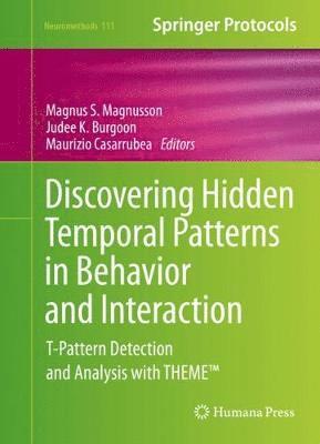 bokomslag Discovering Hidden Temporal Patterns in Behavior and Interaction