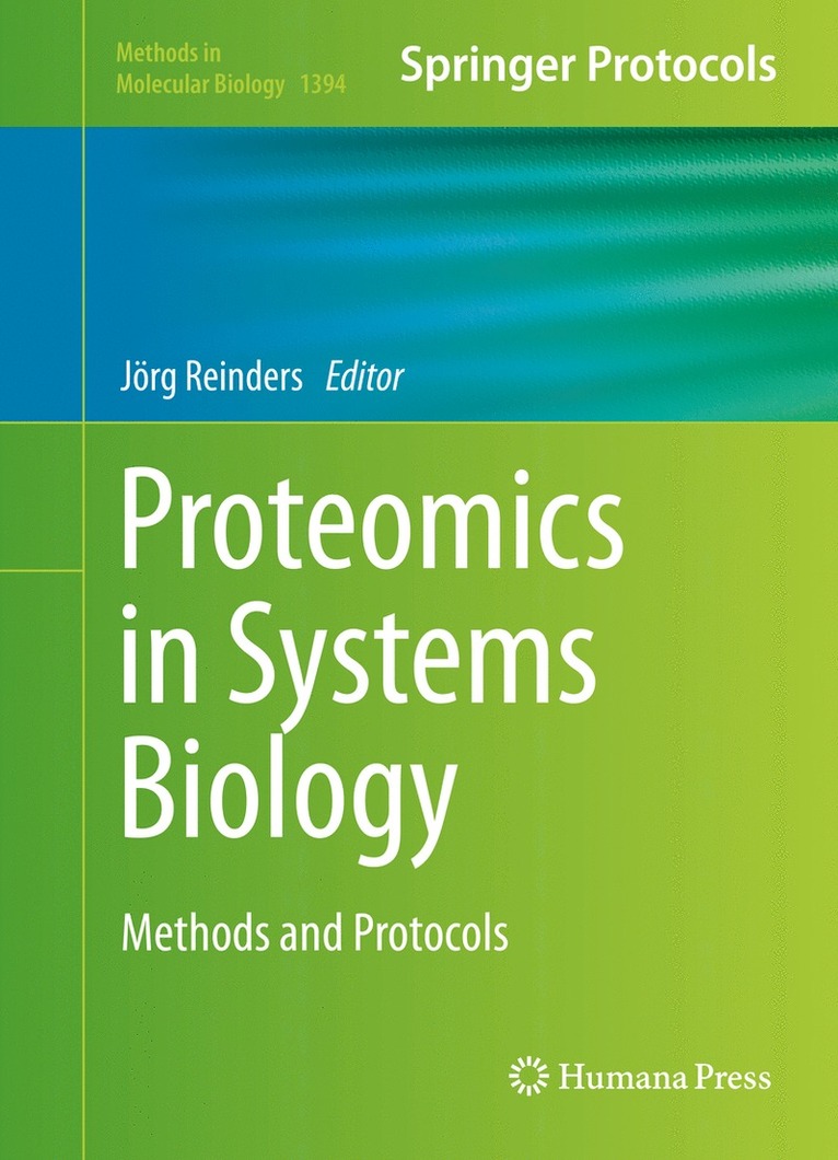 Proteomics in Systems Biology