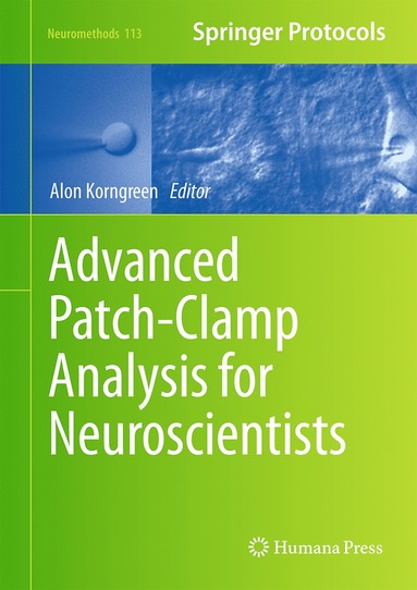 bokomslag Advanced Patch-Clamp Analysis for Neuroscientists