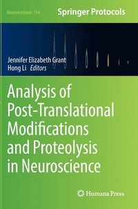 bokomslag Analysis of Post-Translational Modifications and Proteolysis in Neuroscience