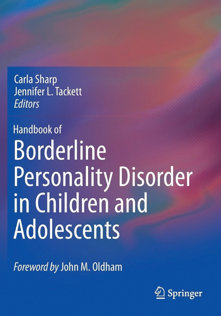 Handbook of Borderline Personality Disorder in Children and Adolescents 1