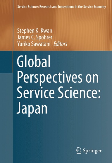 bokomslag Global Perspectives on Service Science: Japan