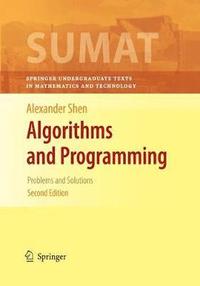 bokomslag Algorithms and Programming