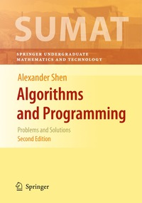 bokomslag Algorithms and Programming