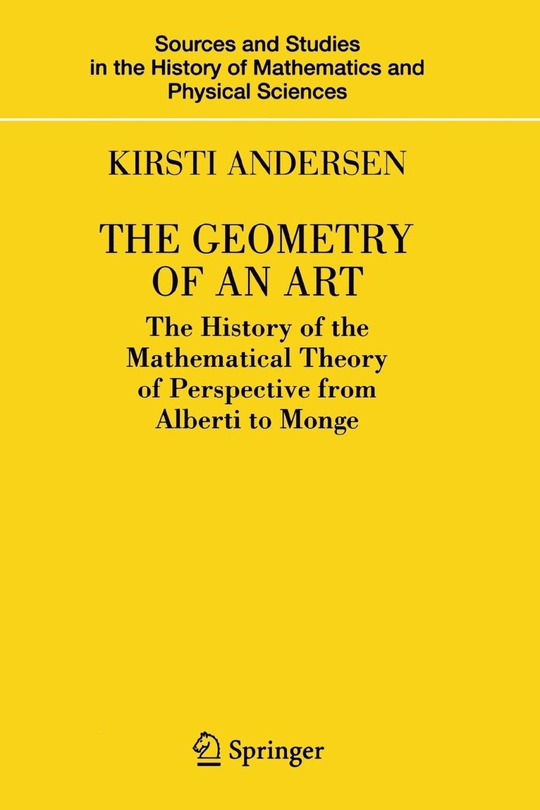 Kirsti Andersen - Geometry of an Art, Häftad