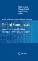 bokomslag Printed Biomaterials