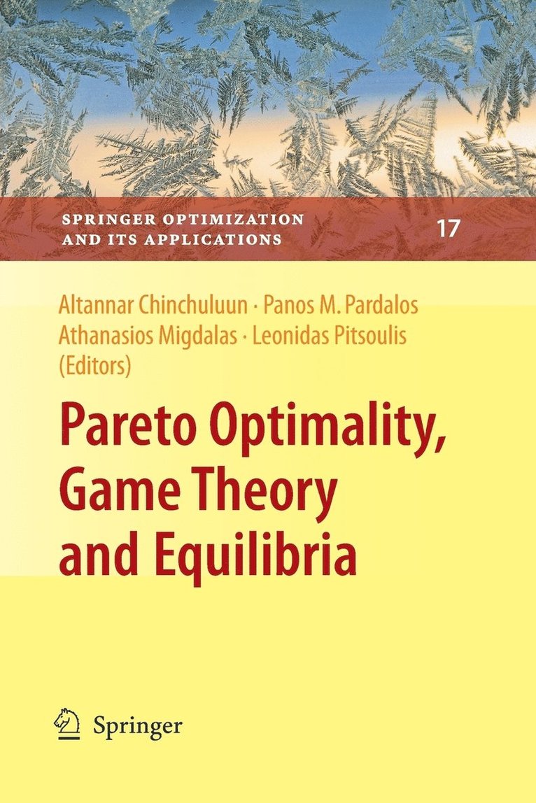 Pareto Optimality, Game Theory and Equilibria 1