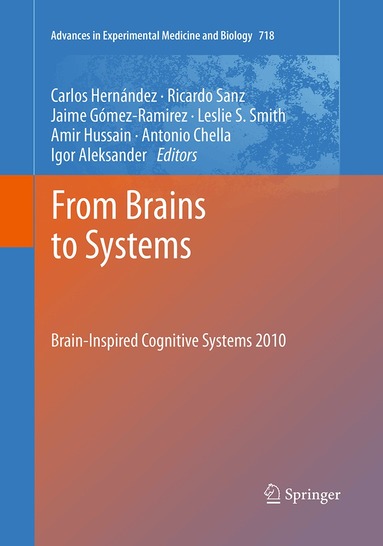 Carlos Hernández, Ricardo Sanz, Jaime Gómez Ramirez, Leslie S. Smith, Amir Hussain, Antonio Chella, Igor Aleksander - From Brains to Systems, Häftad