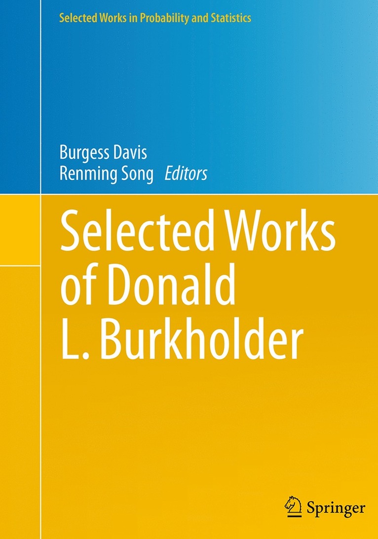 Burgess Davis, Renming Song - Selected Works of Donald L. Burkholder, Häftad